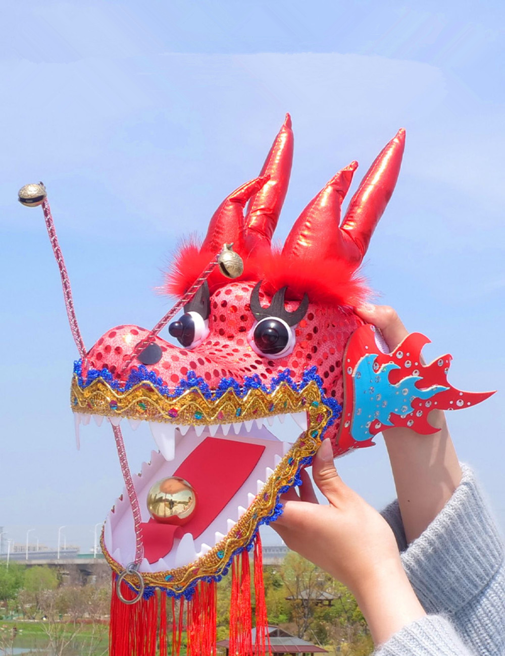 Chinese Dragon Dance Props Fun - Outdoor Sport Festival review and price