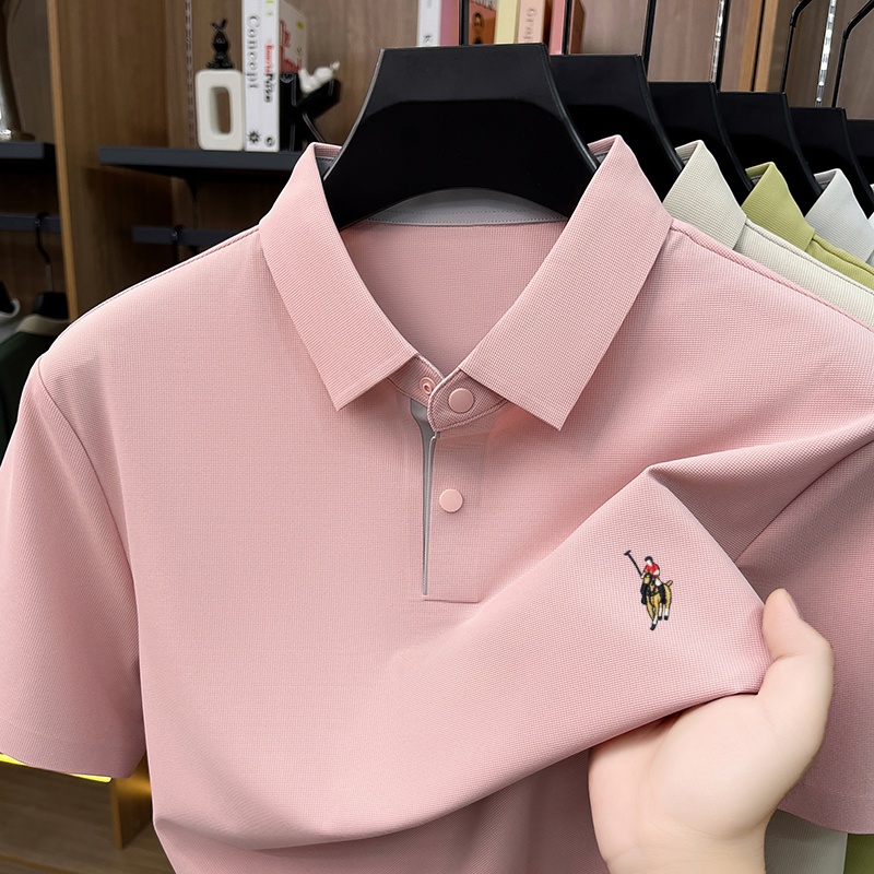 Luxury men classic brand fashi - Polo Shirt Equestrian review and price