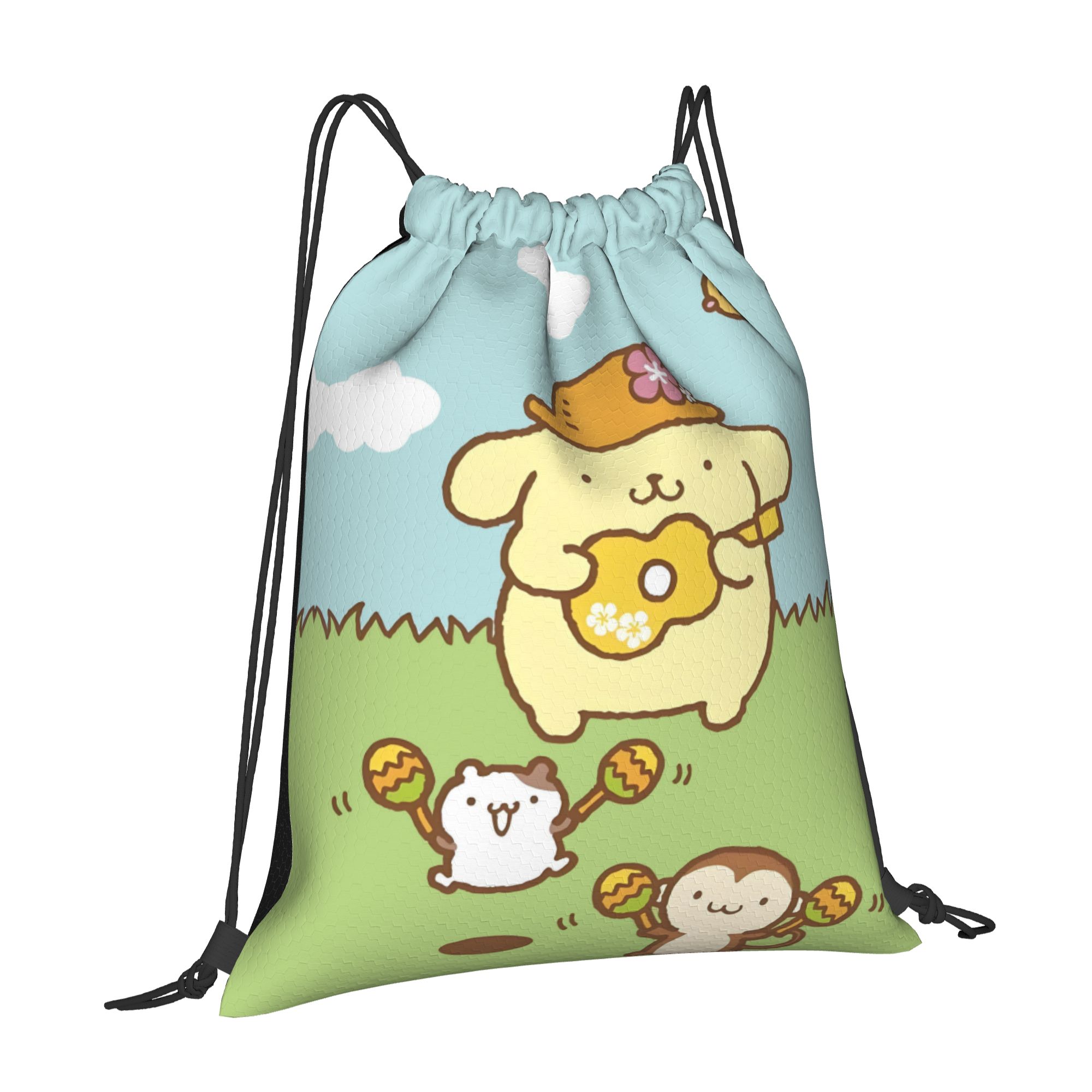 Custom P-Pompompurines Drawstr - Outdoor Sport Backpack review and price