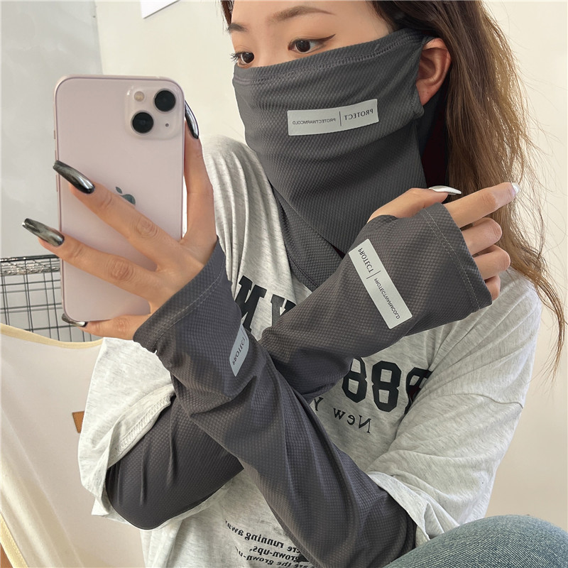 2Pcs Set Sun UV Protection Arm - Outdoor Sport Gloves review and price